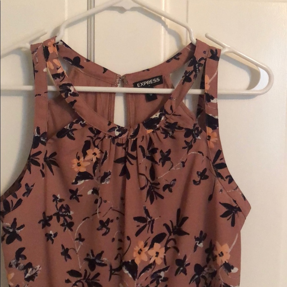 Pink flower blouse - Picture 3 of 3